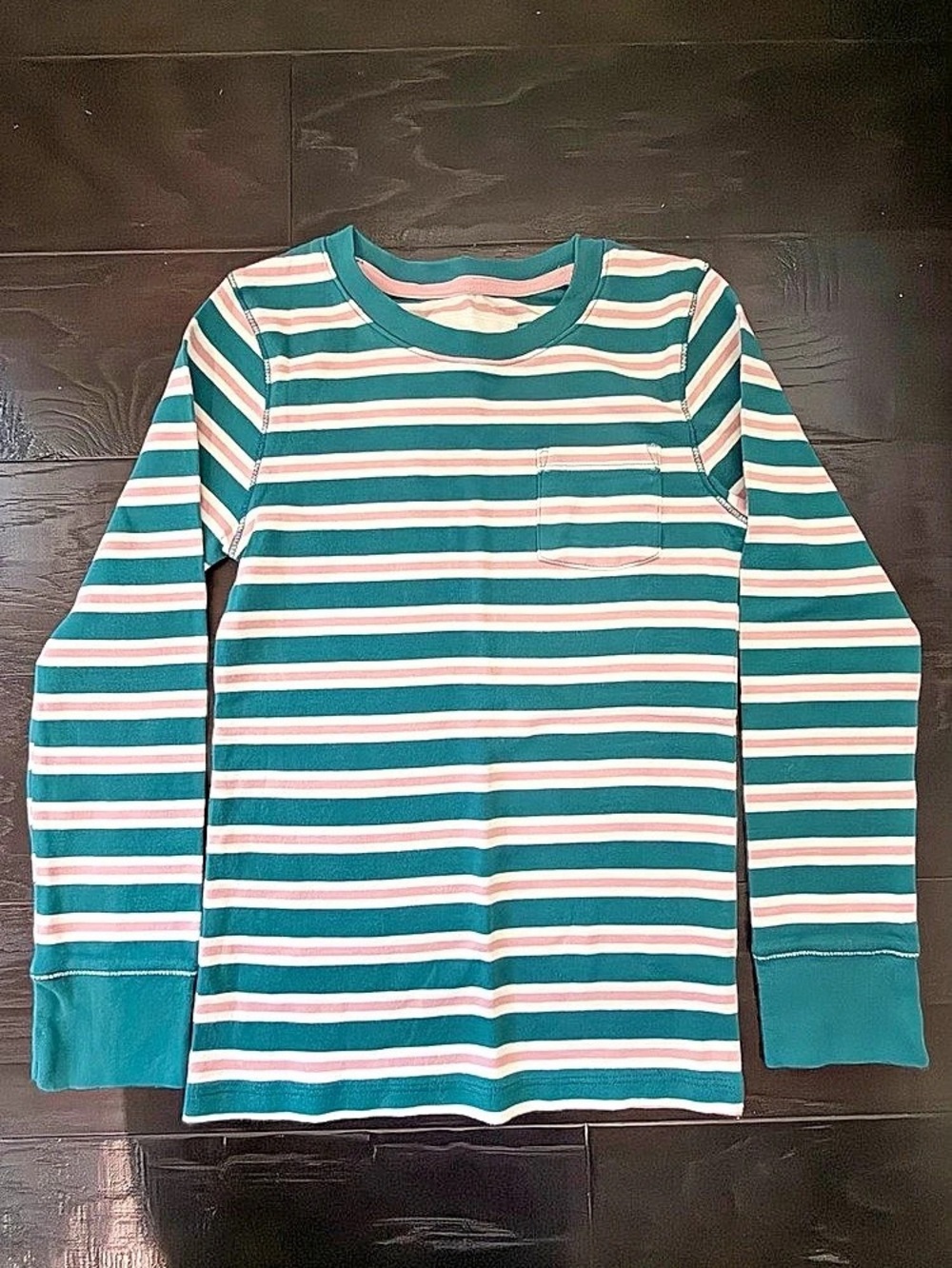 Miniboden Girls Striped Long Sleeve Shirt Size 9-10Y